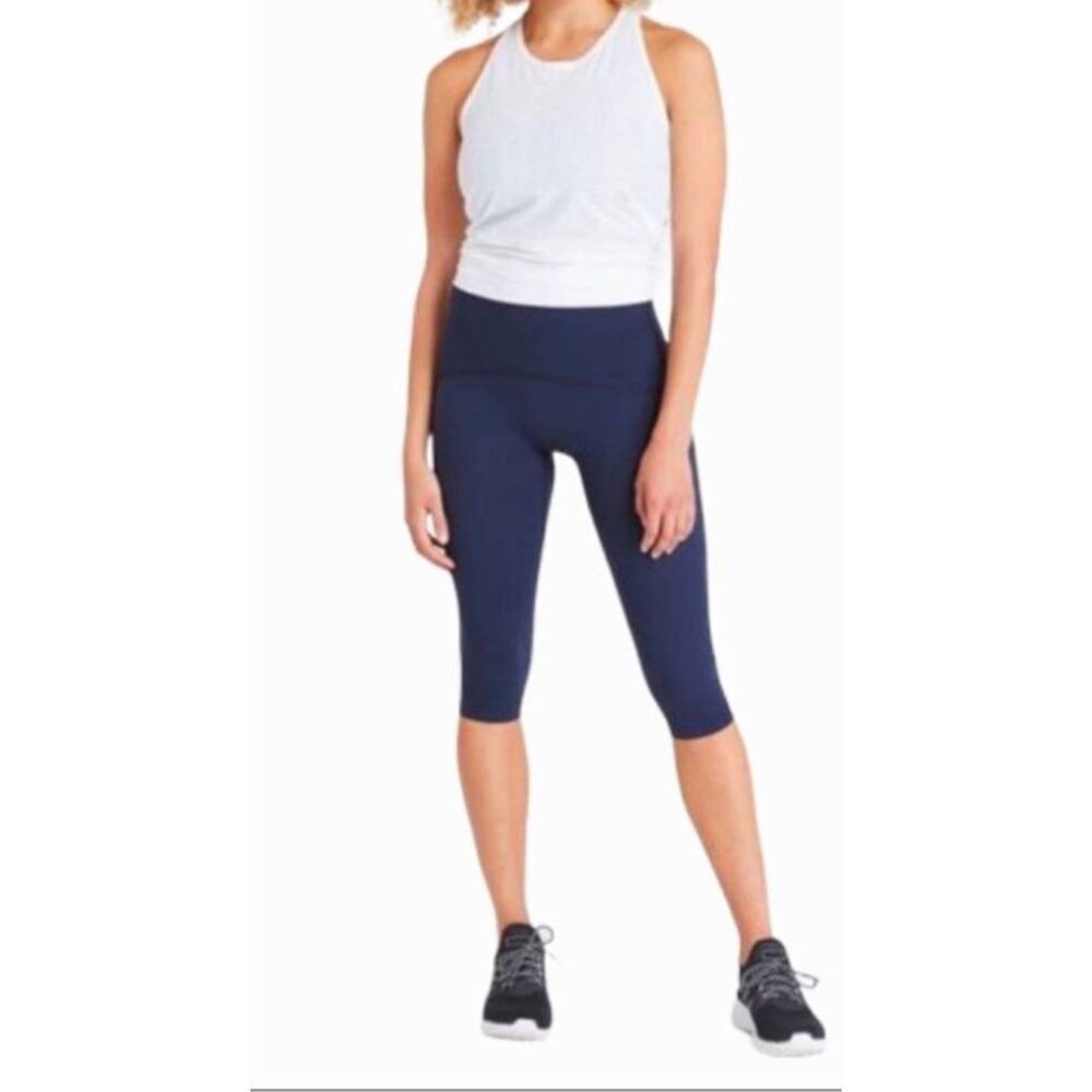 SPANX Booty Boost 'Navy Blue' Leggings Size 2X/2TG